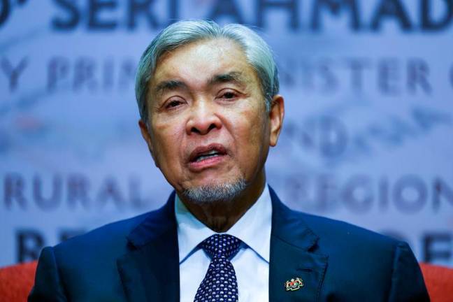 Timbalan Perdana Menteri Datuk Seri Dr Ahmad Zahid Hamidi - fotoBERNAMA