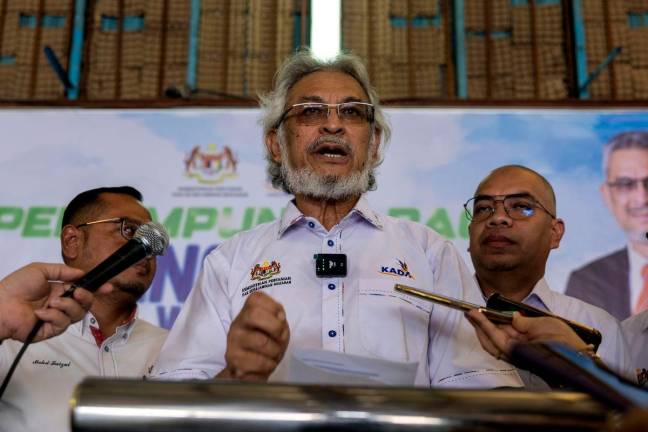 KADA chairman Khalid Abdul Samad - BERNAMApix