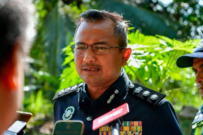 Ketua Polis Daerah Petaling Jaya, ACP Mohamad Fakhruddin Abdul Hamid. - fotoBERNAMA