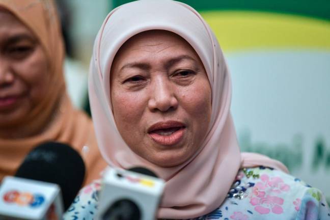 Minister of Women, Family and Community Development (KPWKM), Datuk Seri Nancy Shukri. - BERNAMAPIX
