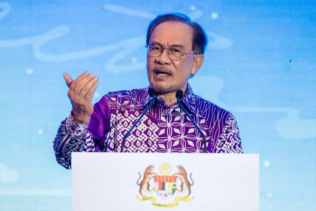 Prime Minister Datuk Seri Anwar Ibrahim. - BERNAMApix