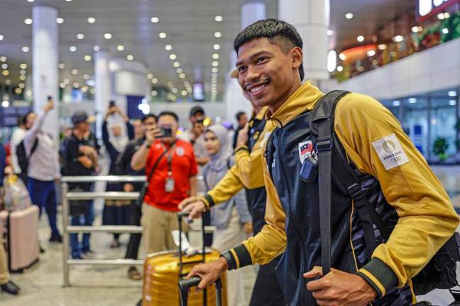 National sprint sensation, Muhammad Azeem Mohd Fahmi. - BERNAMApix