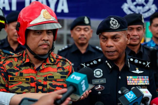 Timbalan Ketua Polis Pulau Pinang, Datuk Mohamed Usuf Jan Mohamad. - fotoBERNAMA
