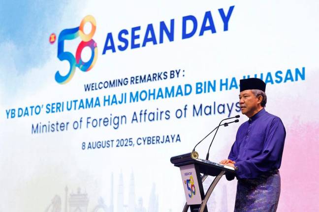 Foreign Minister Datuk Seri Mohamad Hasan. Bernamapix