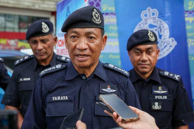 Pahang police chief Datuk Seri Yahaya Othman - BERNAMApix