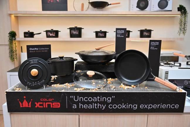 First 100% non-coated ceramic frying pan, wok from Color King