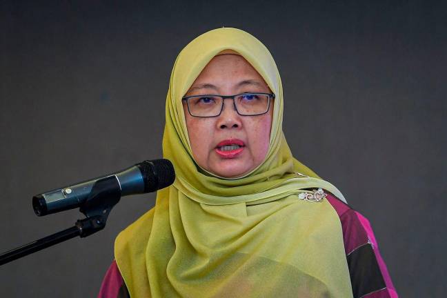 Minister in the Prime Minister’s Department (Federal Territories) Datuk Seri Dr Zaliha Mustafa - BERNAMApix