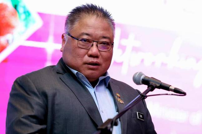 ourism, Arts and Culture Minister, Datuk Seri Tiong King Sing. - BERNAMApix
