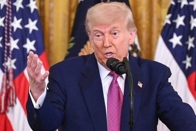 US President Donald Trump. - AFPpix