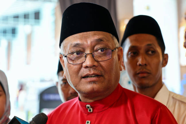 UMNO Supreme Council member Datuk Seri Dr Shamsul Anuar Nasarah at the 2025 Permatang Pauh Women, Youth, and Puteri delegates’ meetings held here today.
