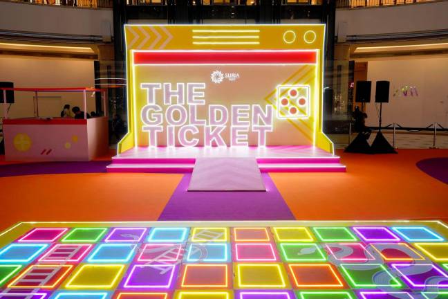 Snakes, ladders &amp; RM500K in prizes — Suria KLCC’s Golden Ticket campaign returns