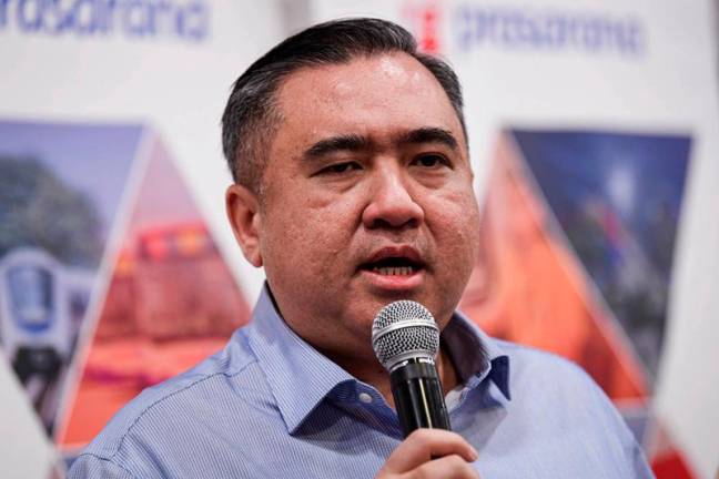 Transport Minister Anthony Loke. - BERNAMApix