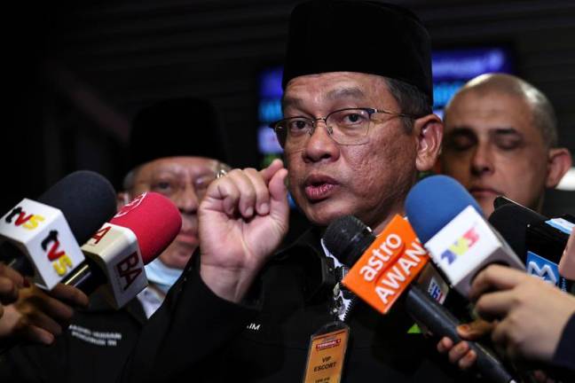 Menteri di Jabatan Perdana Menteri (Hal Ehwal Agama), Datuk Dr. Mohd Na'im Mokhtar. - fotoBERNAMA