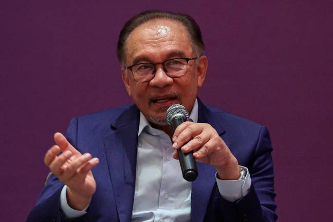 Prime Minister, Datuk Seri Anwar Ibrahim. - BERNAMApix