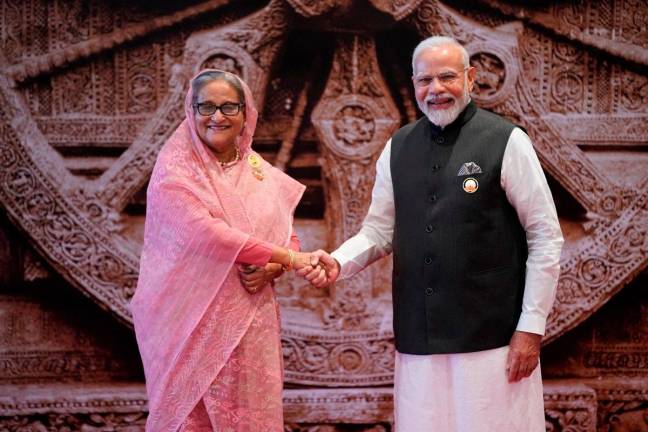 Protests in Bangladesh that toppled the government in 2024 triggered a diplomatic pivot, with Dhaka warming towards China after neighbouring India was angered by the ousting of its old ally Sheikh Hasina. - AFP file pic
