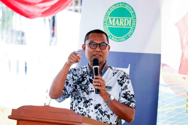 MARDI director-general Datuk Dr Mohamad Zabawi Abdul Ghani - BERNAMApix