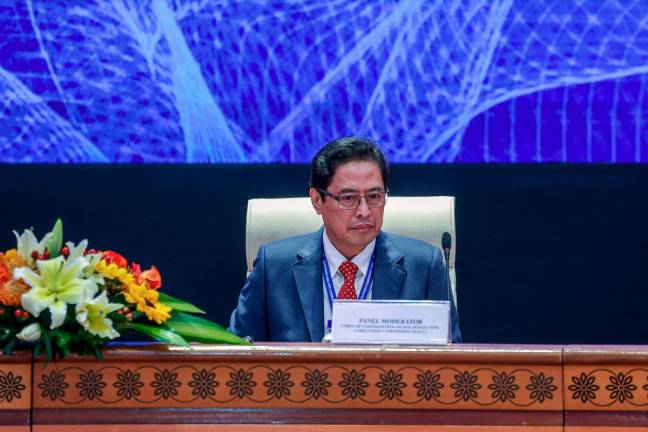 Malaysian Anti-Corruption Commission (MACC) Chief Commissioner Tan Sri Azam Baki. - BERNAMApix