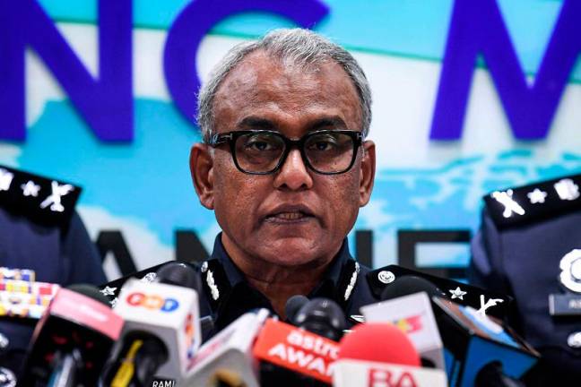 Bukit Aman Commercial Crime Investigation Department (CCID) director, Datuk Seri Ramli Mohamed Yoosuf. - BERNAMApix