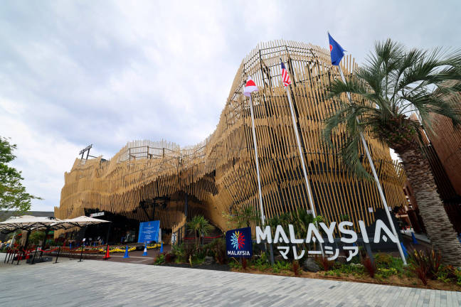 Pavilion Malaysia menjadi tumpuan pelancong kerana keunikan yang menjadikan kemestian untuk dilawati jika ke Ekspo Antarabangsa 2025 Osaka yang berlangsung hingga 13 Oktober ini. - BERNAMApix