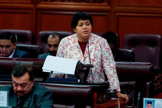 Minister in the Prime Minister’s Department (Law and Institutional Reform), Datuk Seri Azalina Othman Said. - BERNAMApix