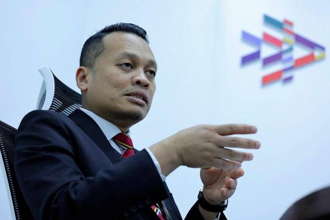 Natural Resources and Environmental Sustainability Minister, Nik Nazmi Nik Ahmad. - BERNAMApix