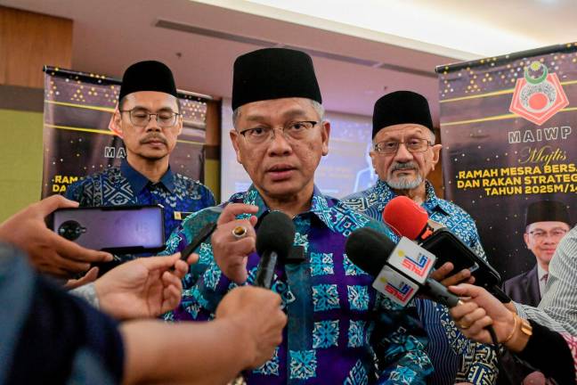 Minister in the Prime Minister’s Department (Religious Affairs) Datuk Dr Mohd Na’im Mokhtar. - BERNAMApix