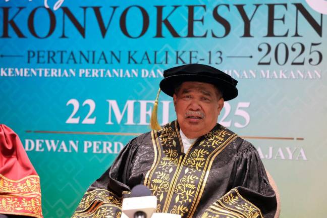 Agriculture and Food Security Minister Datuk Seri Mohamad Sabu. - BERNAMApix