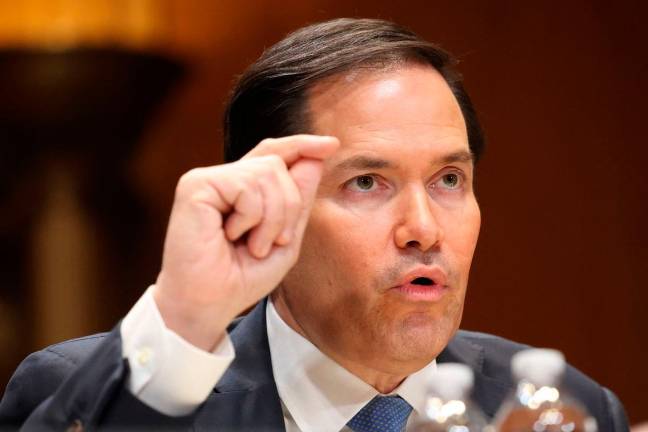 US Secretary of State, Marco Rubio. - AFPpix