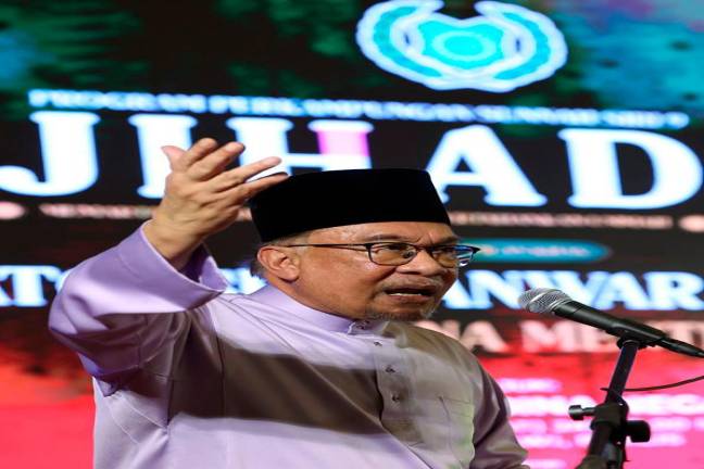 KANGAR, 3 Mei -- Perdana Menteri Datuk Seri Anwar Ibrahim menyampaikan ucap tama pada Program Perkampungan Sunnah Siri ke-9 di Masjid Alwi hari ini.-- fotoBERNAMA (2024) HAKCIPTA TERPELIHARA
