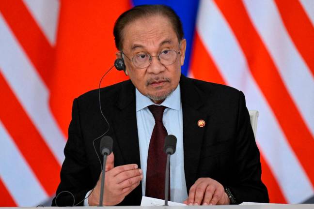 Perdana Menteri Datuk Seri Anwar Ibrahim - fotoAFP