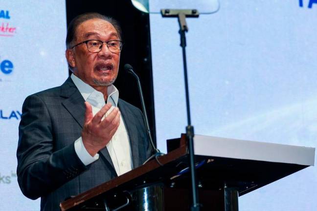 Perdana Menteri Datuk Seri Anwar Ibrahim - fotoBERNAMA