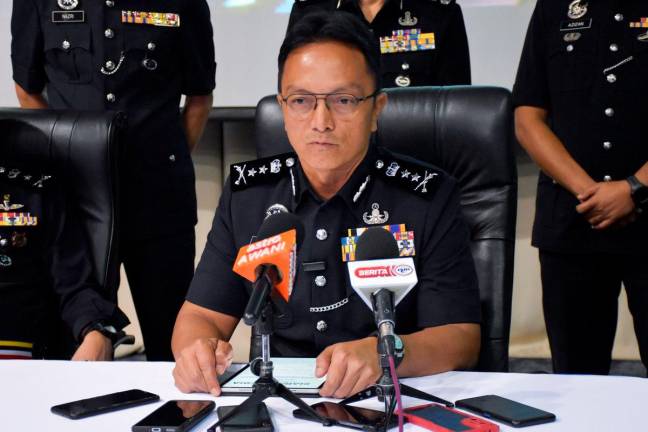 Melaka police chief Datuk Dzulkhairi Mukhtar - BERNAMApix