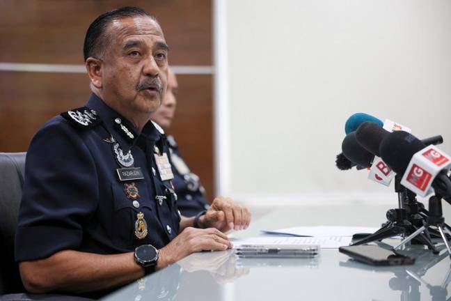 Inspector-General of Police (IGP), Tan Sri Razarudin Husain. - BERNAMApix