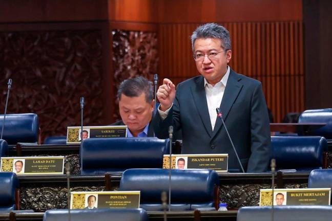 Timbalan Menteri Pelaburan, Perdagangan dan Industri, Liew Chin Tong. - fotoBERNAMA