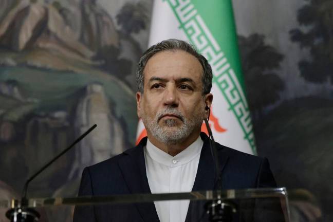 Iran’s Foreign Minister, Abbas Araghchi. - Tatyana MAKEYEVA / POOL / AFP