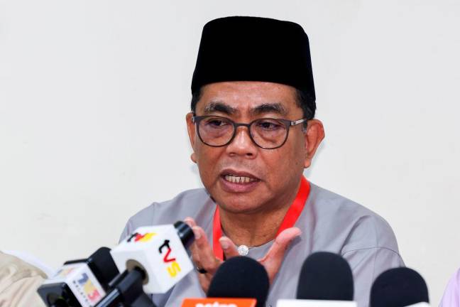 Menteri Pertahanan Datuk Seri Mohamed Khaled Nordin. FotoBernama