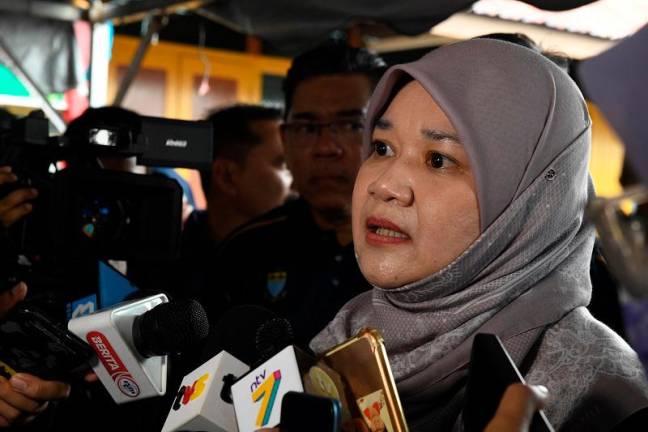 Menteri Pendidikan, Fadhlina Sidek. - fotoBERNAMA