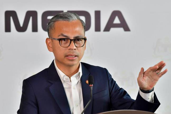 Minister of Communications, Fahmi Fadzil. - BERNAMApix