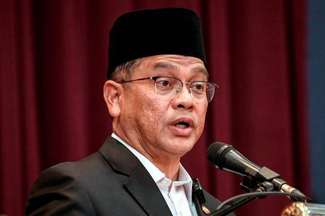 Menteri di Jabatan Perdana Menteri (Hal Ehwal Agama) Datuk Dr Mohd Na’im Mokhtar. - fotoBERNAMA