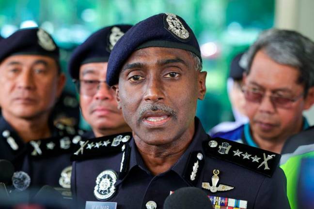 Johor police chief Datuk M Kumar - BERNAMApix