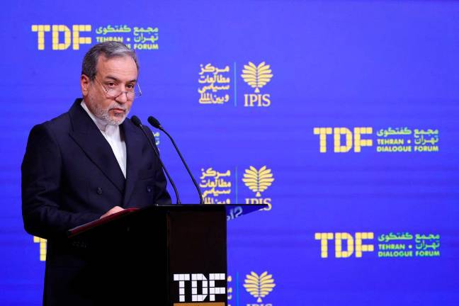 Iranian Foreign Minister, Abbas Araghchi. - AFP PHOTO / HANDOUT / IRANIAN PRESIDENCY