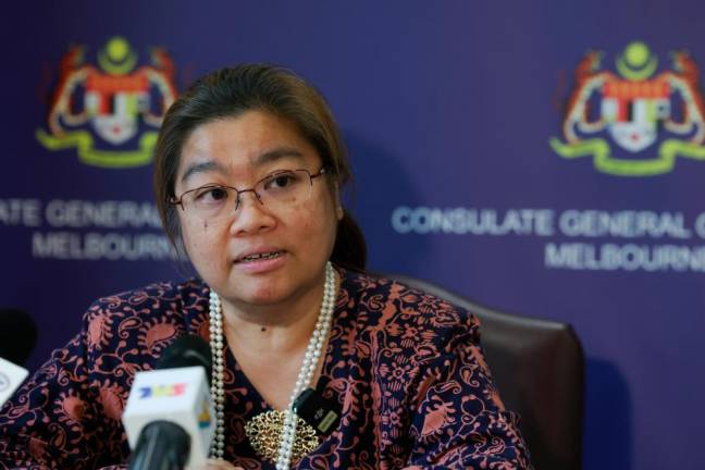 Malaysian High Commissioner to Australia, Sharrina Abdullah. - BERNAMAPIX