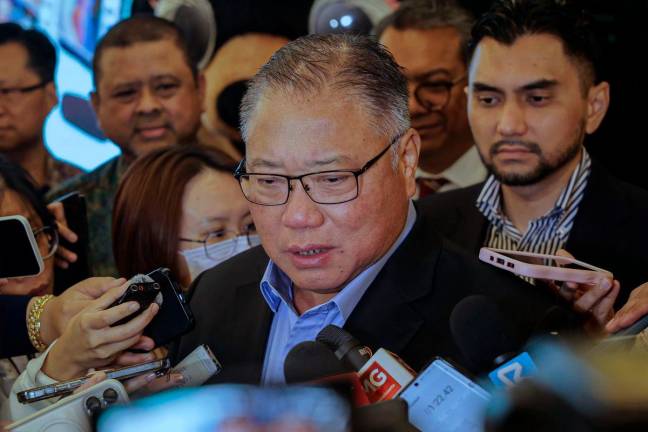 Tourism, Arts and Culture Minister Datuk Seri Tiong King Sing - BERNAMApix