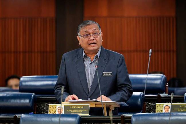 Timbalan Menteri Dalam Negeri, Datuk Seri Dr Shamsul Anuar Nasarah. - fotoBERNAMA