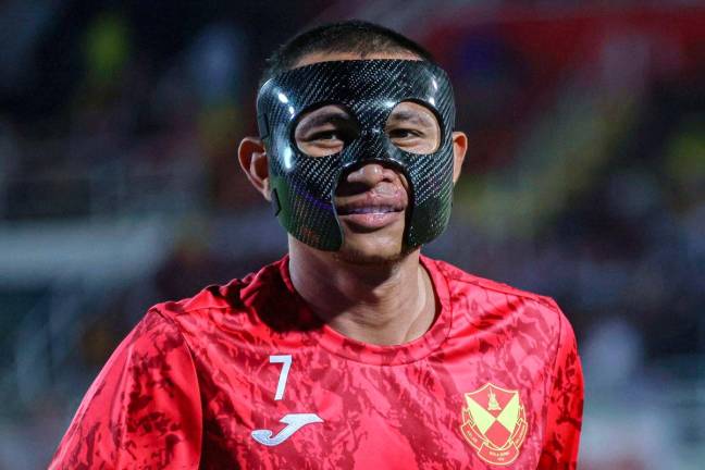 Footballer Mohamad Faisal Abdul Halim - BERNAMApix