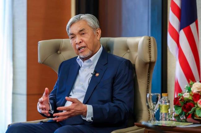 Deputy Prime Minister, Datuk Seri Dr Ahmad Zahid Hamidi. - BERNAMApix