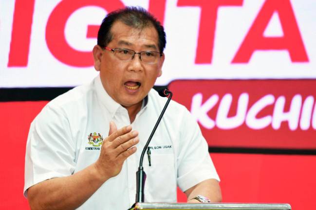 Deputy Minister of Digital, Datuk Wilson Ugak Kumbong. - BERNAMApix