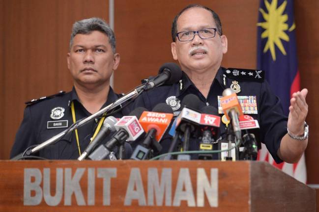 Ketua Polis Daerah Hilir Perak ACP Dr Bakri Zainal Abidin - fotoBERNAMA