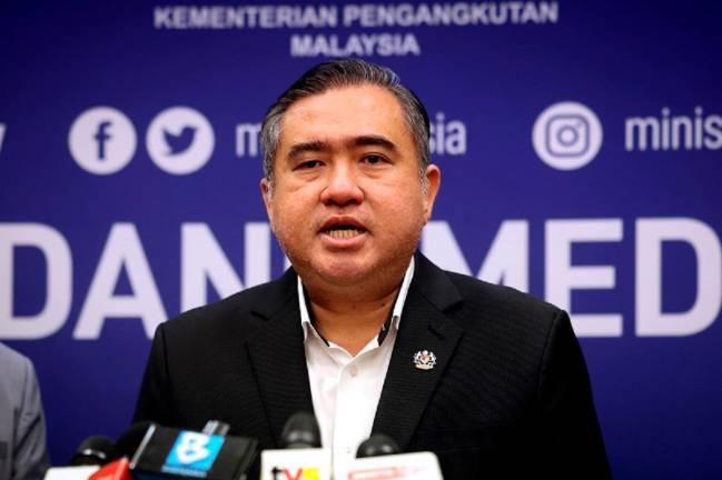 Transport Minister, Anthony Loke. - BERNAMApix