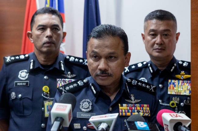 Kelantan police chief, Datuk Mohd Yusoff Mamat. - BERNAMApix